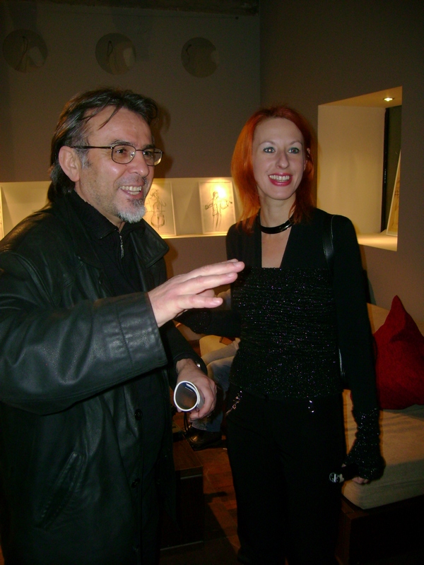 Izložba slika Borisa Žuže u Arsenalu ” Hommage a Montmartre” (Foto: Mirta Krupić)