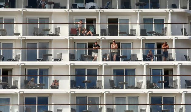 11.7.2014., Zadar – Kruzer Celebrity Equinox uplovio u novu luku Gazenica. Na Celebrity Equinoxu plovi vise od cetiri tisuce putnika i najveci je cruiser sto je do sada uplovljavao u Zadar. Photo: Dino Stanin/PixSell