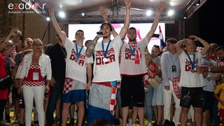 Veličanstven doček četvorice zadarskih Vatrenih