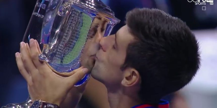 Novak Đoković, screenshot: twitter/beIN SPORTS Novak Đoković, screenshot: twitter/beIN SPORTS