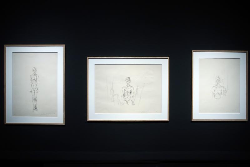 Zagreb: Eksponati izložbe Alberto Giacommeti u Umjetničkom paviljonu Zagreb: Eksponati izložbe Alberto Giacommeti u Umjetničkom paviljonu