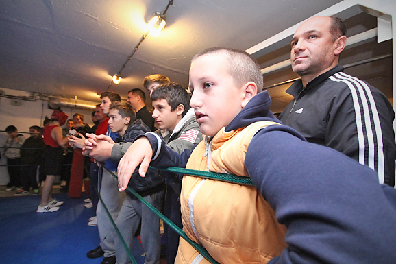 Javni sparing u boksačkom klubu Zlatna rukavica (foto:Saša Čuka)