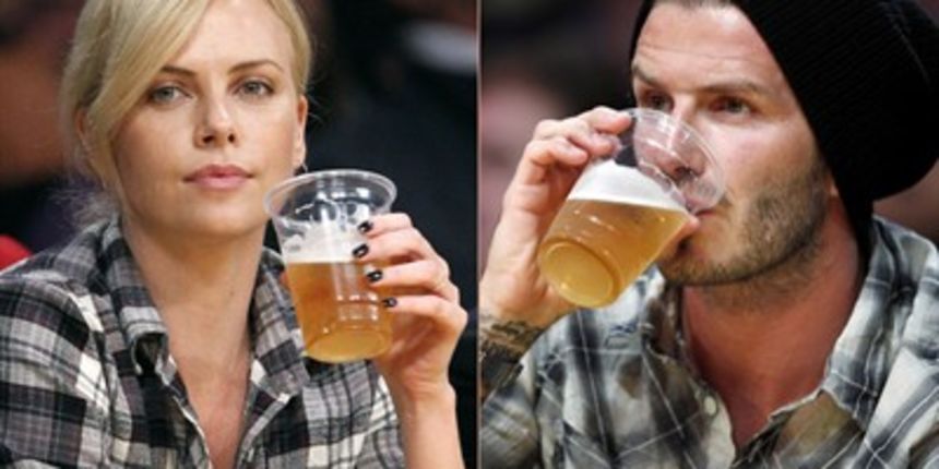 Charlize Theron i David Beckham (Foto: tportal.hr)