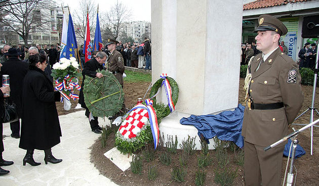 Obljetnica VRA “Maslenica” – Polaganje vijenaca na bulevaru