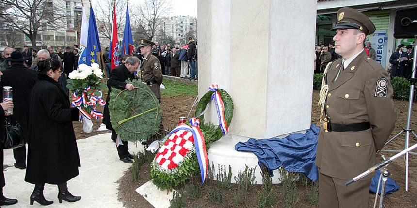 Obljetnica VRA “Maslenica” – Polaganje vijenaca na bulevaru Obljetnica VRA “Maslenica” – Polaganje vijenaca na bulevaru