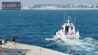 Đir po gradu, petak 13. listopada 2017. Policijski brod