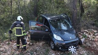Dvoje ozlijeđenih u sudaru dva automobila na vodičkoj obilaznici, intervenirali i vatrogasci Dvoje ozlijeđenih u sudaru dva automobila na vodičkoj obilaznici, intervenirali i vatrogasci