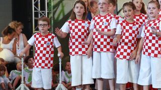 Na Prokurativama odrzan djecji festival Mali Split. Photo: Miranda Cikotic/PIXSELL Na Prokurativama odrzan djecji festival Mali Split. Photo: Miranda Cikotic/PIXSELL