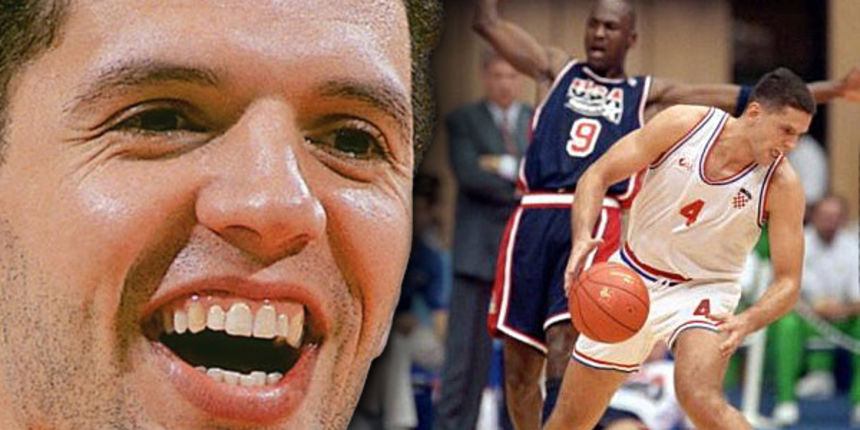 Dražen Petrović i Michale Jordan Dražen Petrović i Michale Jordan