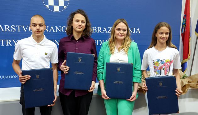 Dodijeljene su Godišnje nagrade Luka Ritz za promicanje tolerancije i škole bez nasilja