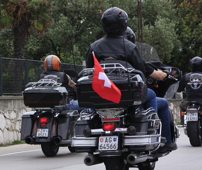 Povorka Harley Davidsona kroz Zadar 28. svibnja, Foto: Mladen Malik