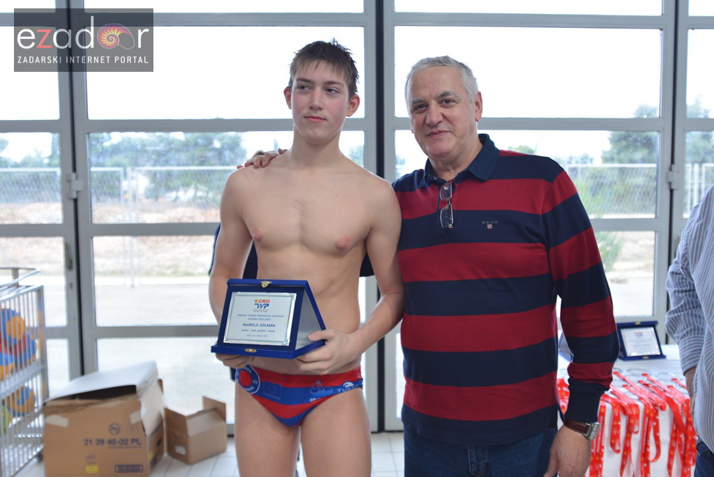 Kadeti Vaterpolo kluba Zadar 1952 viceprvaci Hrvatske!