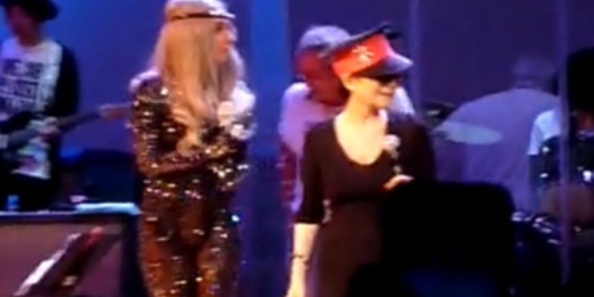 Lady Gaga i Yoko Ono ( foto YouTube)