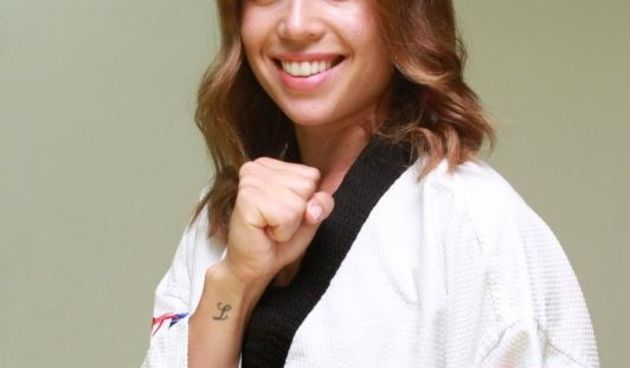 Taekwondoasica Ana Zaninovic. Photo: Ivana Ivanovic/PIXSELL