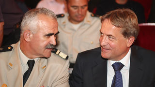 Obiljezavanje 20-te godisnjice Otockog bataljuna(foto:Saša Čuka) Obiljezavanje 20-te godisnjice Otockog bataljuna(foto:Saša Čuka)