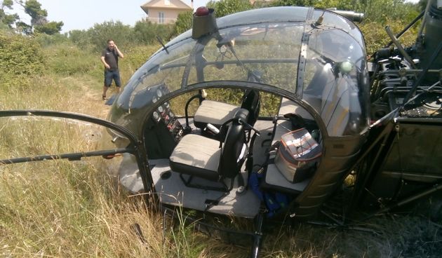 Helikopter prisilno sletio kod Zlarina