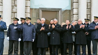 Svečani mimohod postrojbi u povodu proslave 23. obljetnice VRO Maslenica. Foto: Iva Perinčić