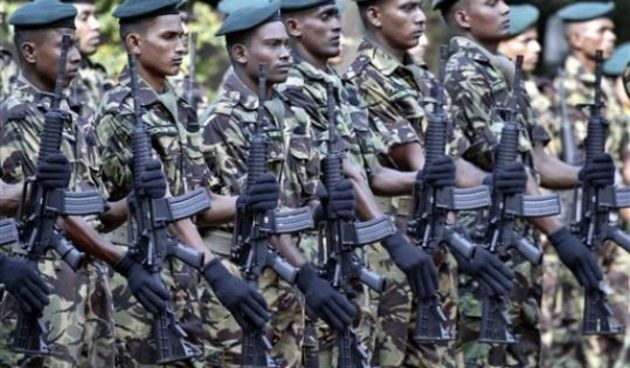 Šri Lanka vojnici (foto: www.boston.com)