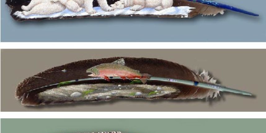 Slikarije na perju (foto: Andfunforall.blogspot.com)