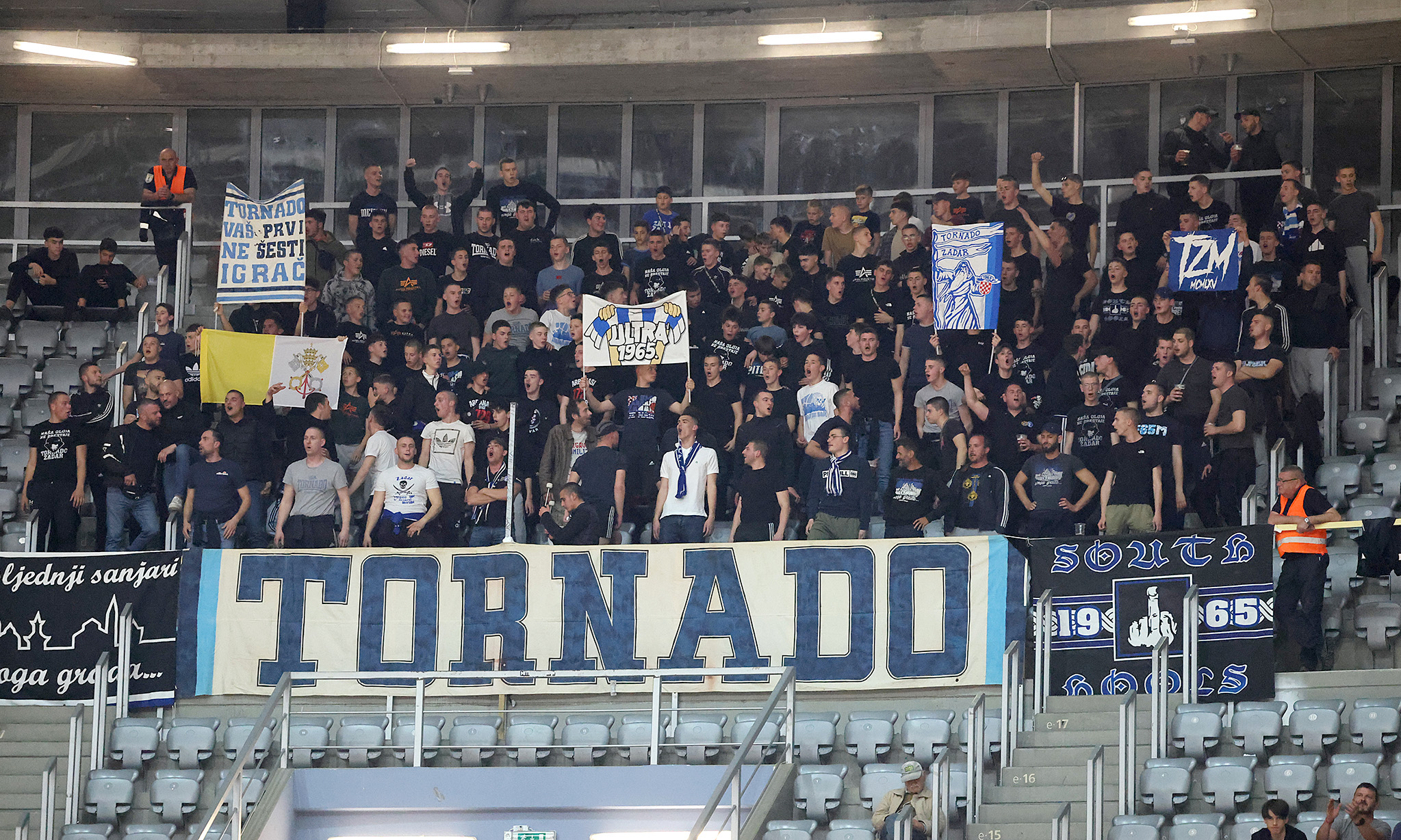 KK Zadar – KK Cibona, Tornado