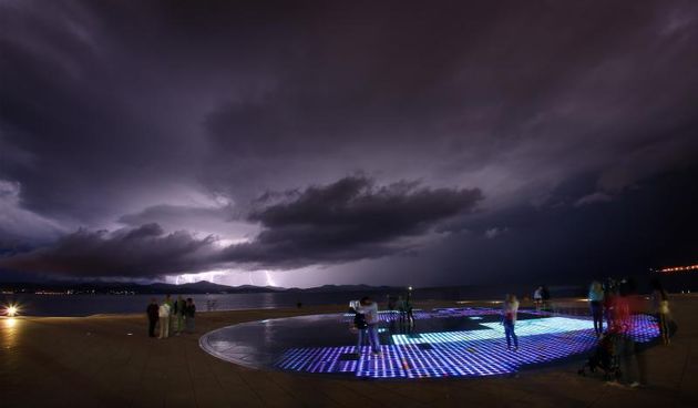 Grmljavinsko nevrijeme 11. rujna 2013.  Foto: Filip Brala/PIXDELL