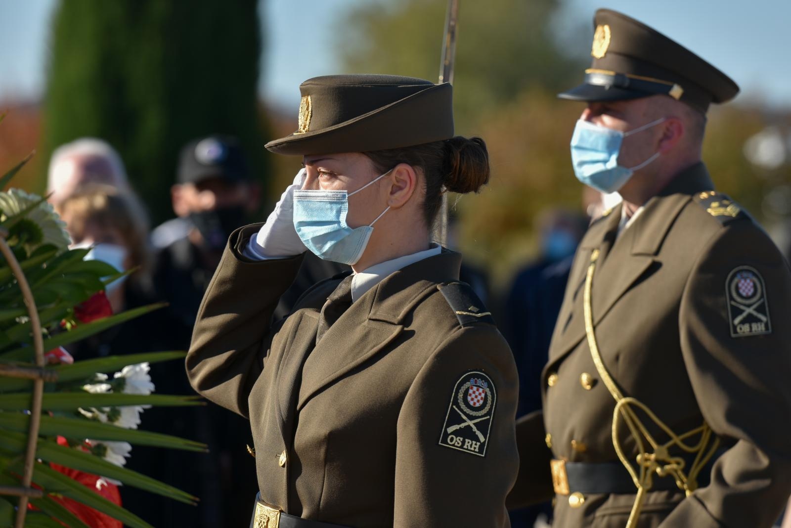 Obilježavanje Dana sjećanja na žrtvu Škabrnje 1991. Obilježavanje Dana sjećanja na žrtvu Škabrnje 1991.