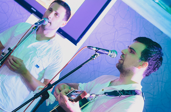 Klapa Kampanel @ Menfisto bar, 18.7.2015. (foto: Ivan Toman) Klapa Kampanel @ Menfisto bar, 18.7.2015. (foto: Ivan Toman)