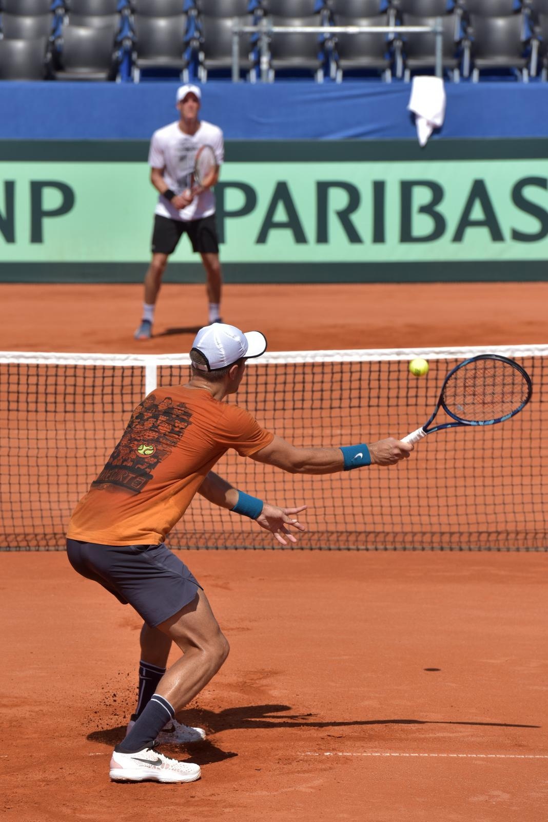 Trening Borne Ćorića uoči Davis Cup meča između Hrvatske i SAD-a Trening Borne Ćorića uoči Davis Cup meča između Hrvatske i SAD-a