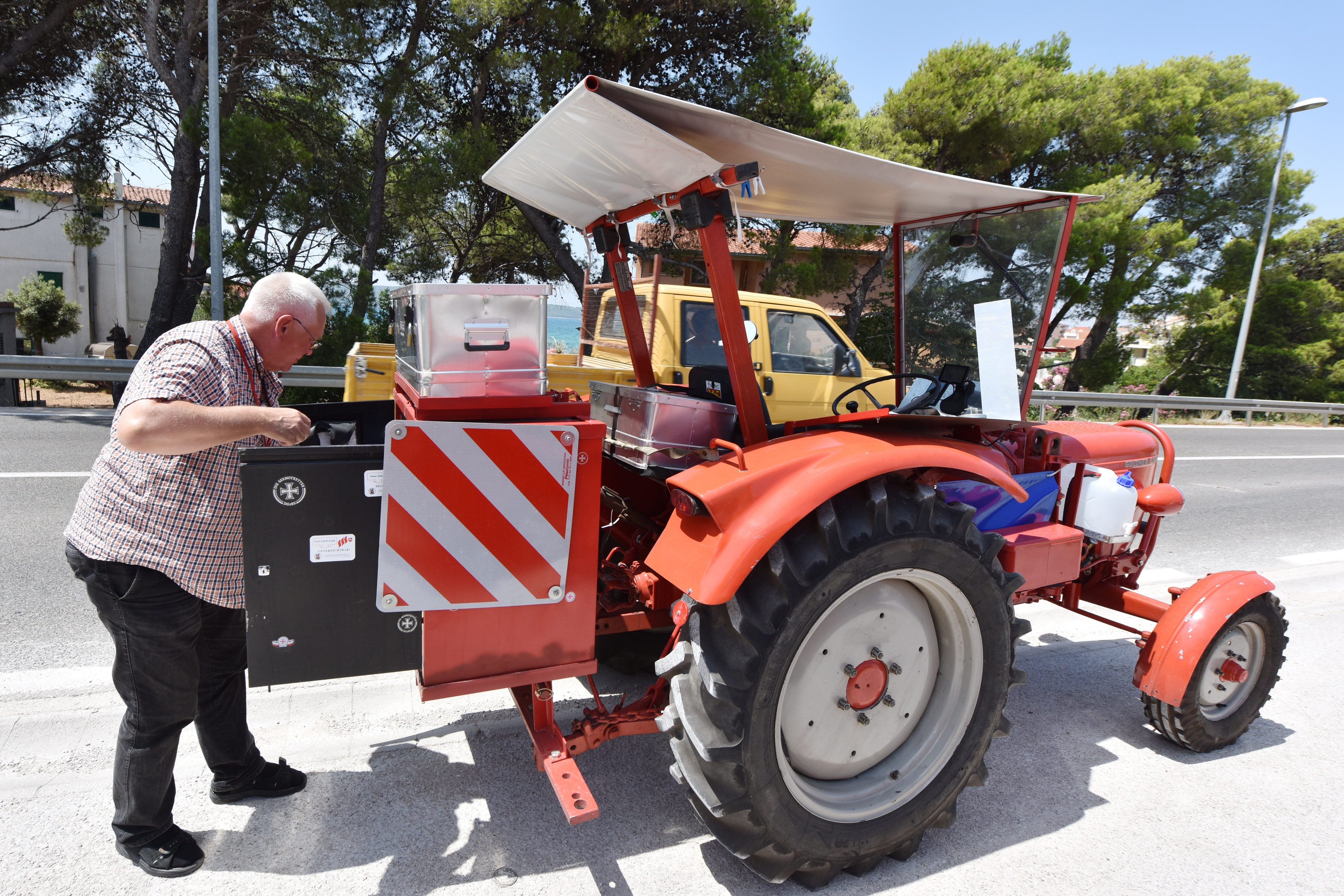 Na ljetovanje u Hrvatsku traktorom! Nijemac putovao 9 dana i prešao 1700 kilometara