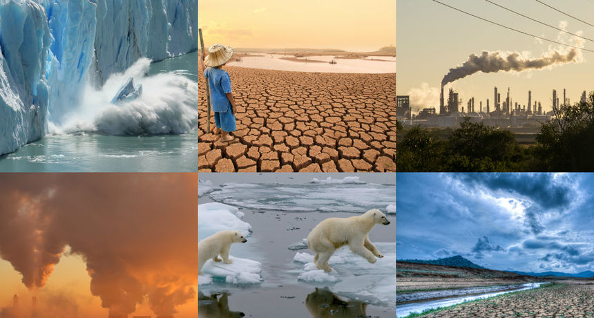 klimatske promjene kolaž klimatske promjene kolaž