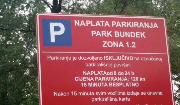 Parkiranje na Bundeku