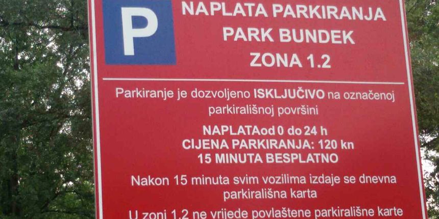 Parkiranje na Bundeku