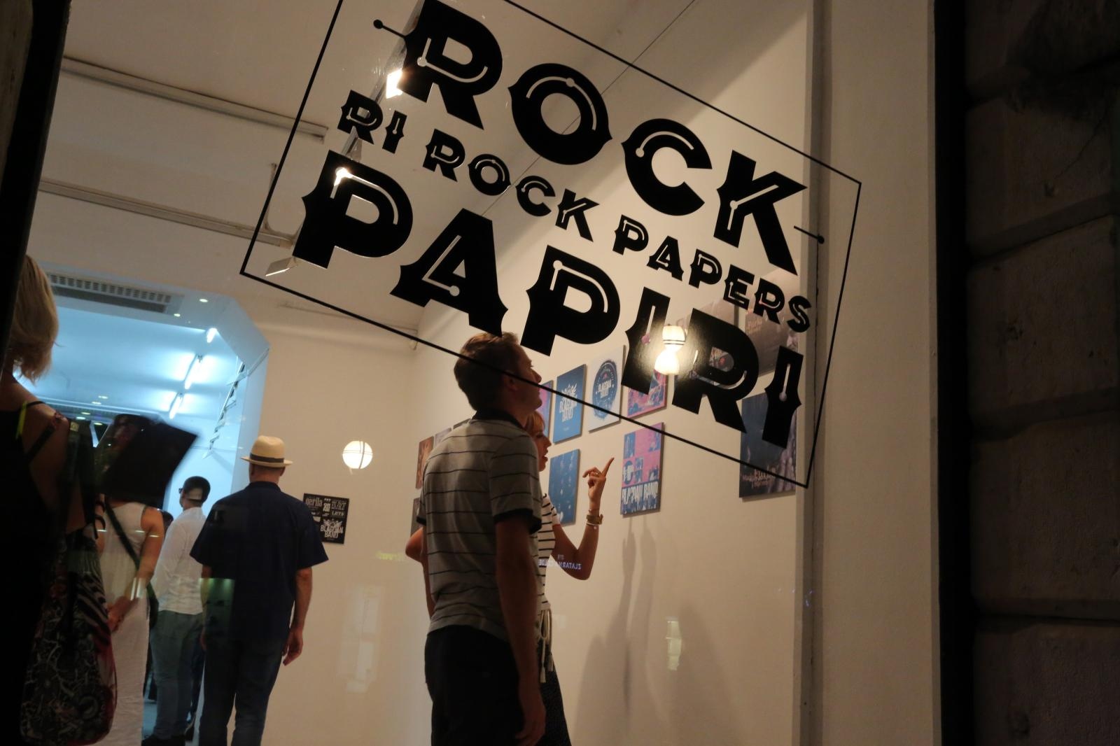 Otvorenje izložbe “Ri rock papiri”