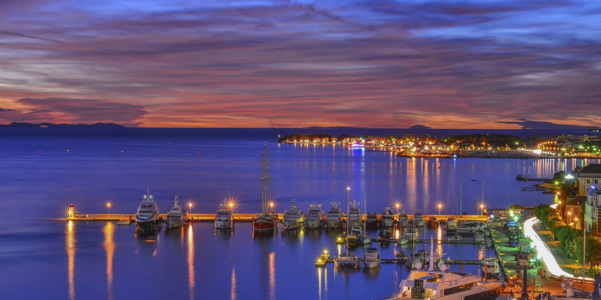 Bajkoviti zadarski suton 17. rujna 2013. Foto: Marin Šermina Pitton