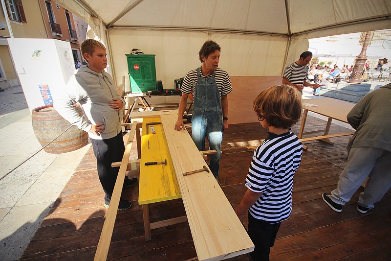 Mala škola brodogradnje: Izrada brodića “Zadar more”, Foto: Saša Čuka