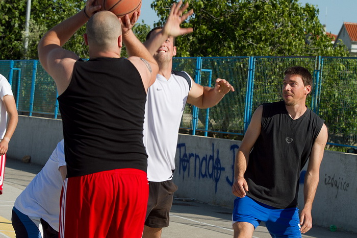 Bibinje: Streetball turnir u povodu Dana Općine Bibinje, Foto: Leo Banić Bibinje: Streetball turnir u povodu Dana Općine Bibinje, Foto: Leo Banić