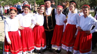 Galovac: Smotra  tradicijske baštine osnovnih i srednjih škola Zadarske županije. Foto: Marko Mane Ledenko
