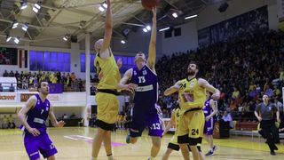 Dvorana Gripe, Split – 4. kolo A1 Lige za prvaka, KK Split – KK Zadar 70-98. Photo: Ivo Cagalj/PIXSELL Dvorana Gripe, Split – 4. kolo A1 Lige za prvaka, KK Split – KK Zadar 70-98. Photo: Ivo Cagalj/PIXSELL