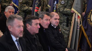 Svečani mimohod postrojbi u povodu proslave 23. obljetnice VRO Maslenica. Foto: Iva Perinčić