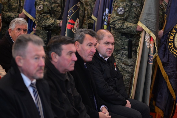 Svečani mimohod postrojbi u povodu proslave 23. obljetnice VRO Maslenica. Foto: Iva Perinčić