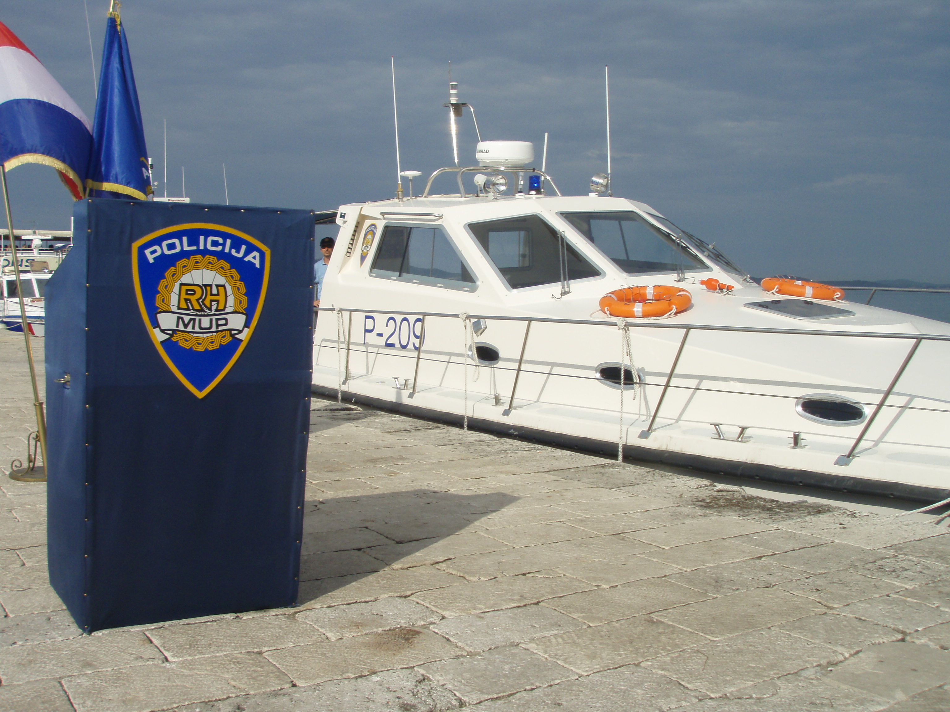 Predstavljanje policijskog broda “Sveti Šimun”