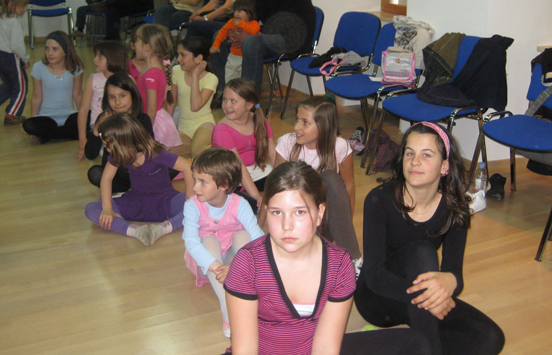 Plesna radionica u GKZD, Ogranak Arbanasi