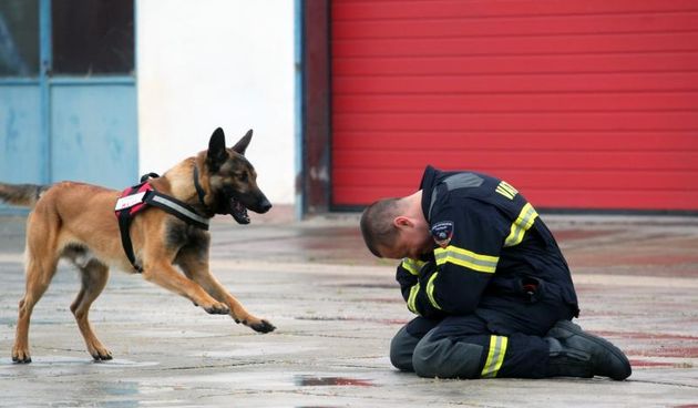 Zadarski vatrogasci prigodno su obiljezili dan svojeg zastitnika Svetog Florijana. Foto: Zeljko Mrsic/PIXSELL