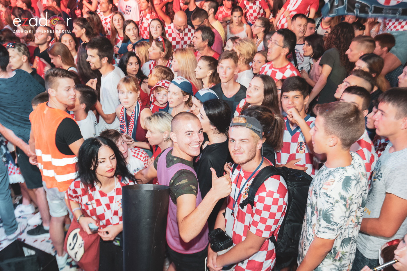 Zadar priredio nezaboravan doček svojim Vatrenim herojima