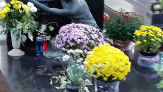 Uoči blagdana Svih svetih brojni su Zadrani posjetili Gradsko groblje i uredili počivališta najmilijih i okitili ih cvijećem, Foto: M. Malik Uoči blagdana Svih svetih brojni su Zadrani posjetili Gradsko groblje i uredili počivališta najmilijih i okitili ih cvijećem, Foto: M. Malik