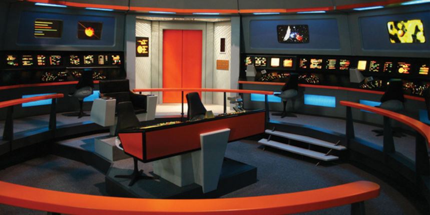 Mini Enterprise u domu najvećeg fana Star Treka, foto: Line Rainville