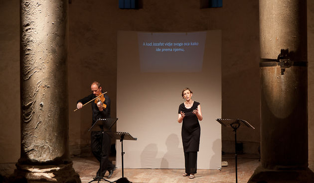 Barlaam i Jozafat u crkvi svetog Donata, foto: Darko Belancic