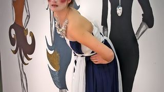 1800 kn; Haljinu dizajnira Klara Dedić: muslin (foto: Marin Gospić)