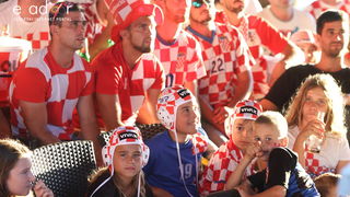 Bibinje: Navijanje za Vatrene i fešta nakon pobjede nad Rusijom