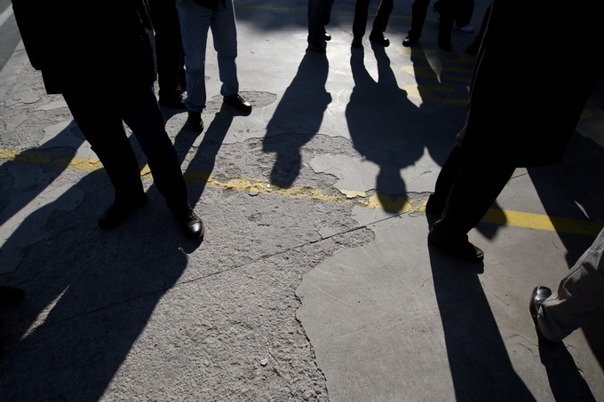 Zadar, 280213.
Poluotok, Liburnska obala. Prosvjedni skup oko 80 bivsih zaposlenika Croatia Zadar Line-a. To je do sada najmasovniji prosvjedni skup bivsih zaposlenika i ujedno najdulji stecaj u Hrvatskoj.
Foto: Jure Miskovic / CROPIX Zadar, 280213.
Poluotok, Liburnska obala. Prosvjedni skup oko 80 bivsih zaposlenika Croatia Zadar Line-a. To je do sada najmasovniji prosvjedni skup bivsih zaposlenika i ujedno najdulji stecaj u Hrvatskoj.
Foto: Jure Miskovic / CROPIX